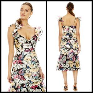 💕TALULAH💕 Alive Midi Dress ~ Wild Camellia Small NWT